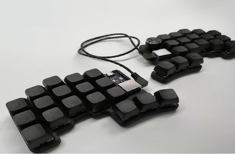 buy Cheapino V2 Hot-Swap Split Ergonomic Keyboard DIY Kit