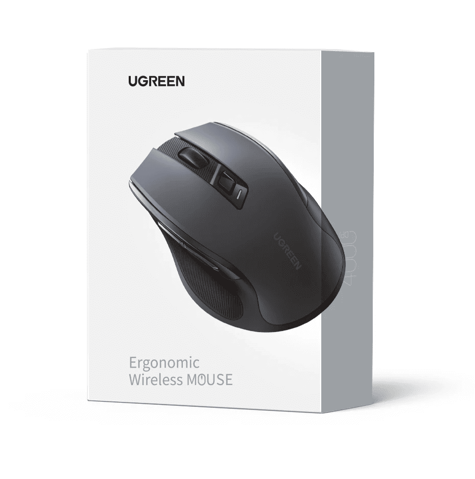buy UGREEN Dual-Mode Wireless Ergonomic Mouse 4000DPI now