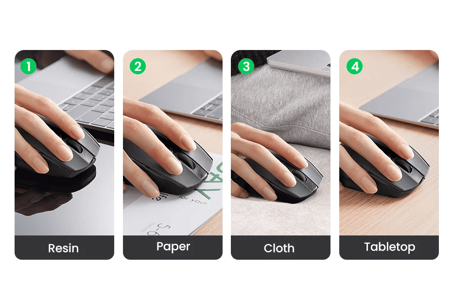 buy UGREEN Dual-Mode Wireless Ergonomic Mouse 4000DPI