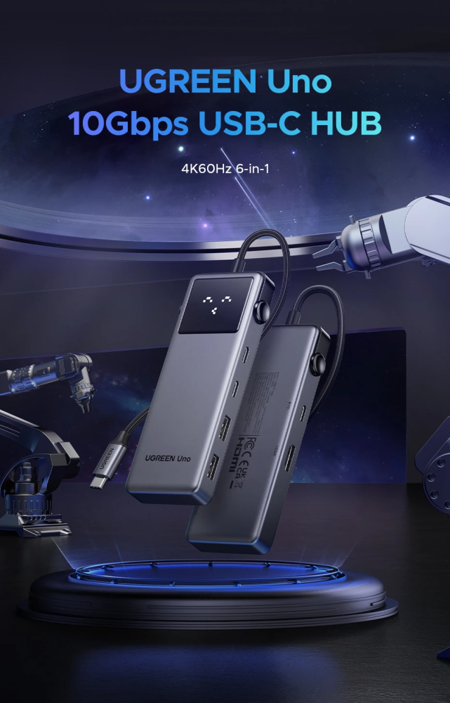 buy UGREEN Uno USB C HUB 6-in-1 USB 3.2 Gen 2 10Gbps