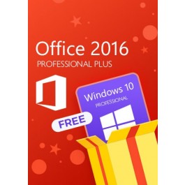 Buy Windows 10 Professional+ Office 2016 Professional Plus