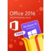 Microsoft Office 2016 Pro Plus (+Windows 10 Pro for free)