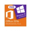 Microsoft Office 2016 Professional Plus (+Windows 10 Pro for free)