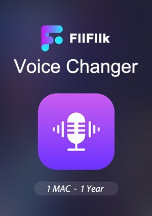 FliFlik Voice Changer - 1 Mac/ 1 Year