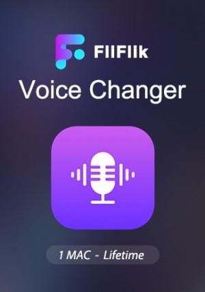 FliFlik Voice Changer - 1 Mac/ Lifetime