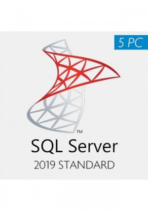 SQL Server 2019 Standard - 5 PCs