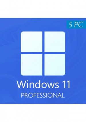 Windows 11 Professional - 5 PCs