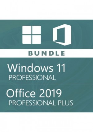 Windows 11 Pro + Office 2019 Pro Plus - Bundle