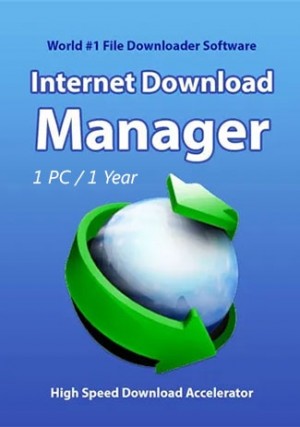 Internet Download Manager - 1 PC / 1 Year