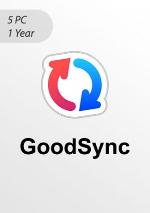 GoodSync - 5 PCs / 1year