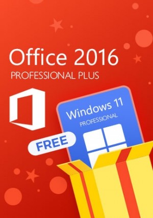 Microsoft Office 2016 Professional Plus (+Windows 11 Pro for free)