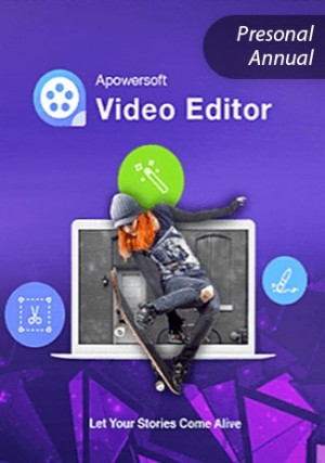 Apowersoft Video Eidtor - Personal Edition (Annual)