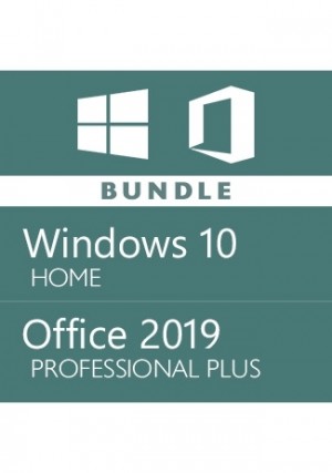 Microsoft Windows 10 Home + Office 2019 Pro - Bundle