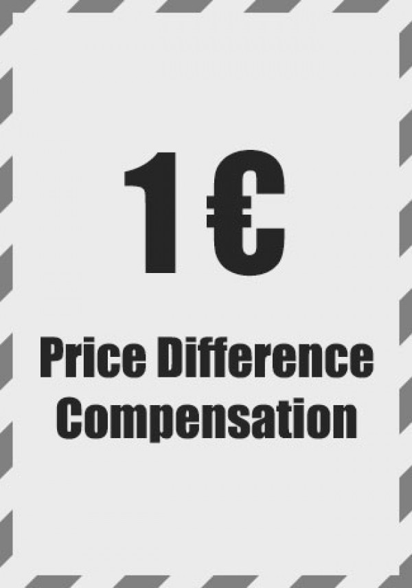 1€ Price Difference Compensation