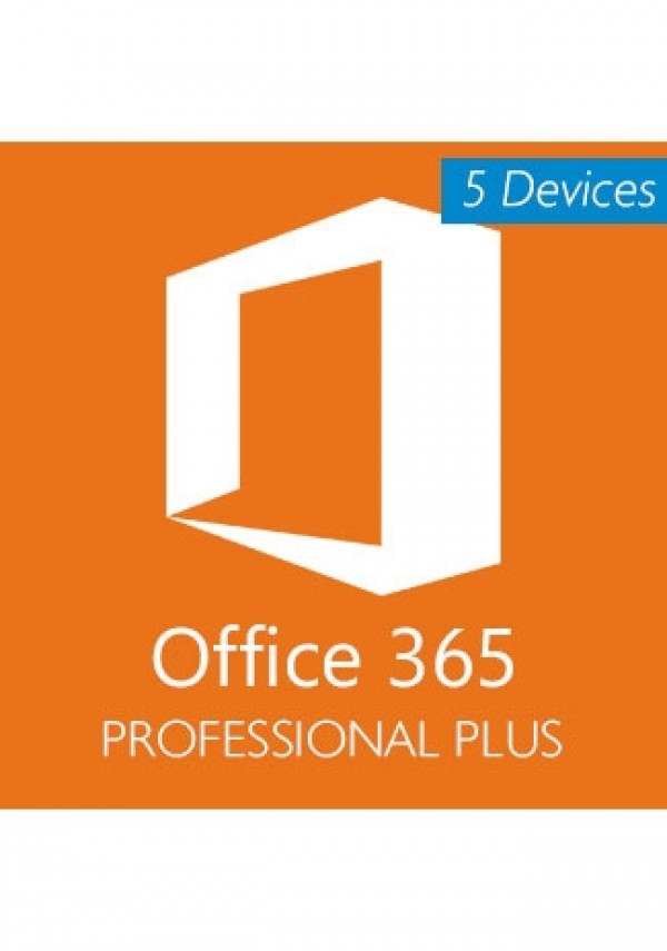 Office 365 for 5 devices for 1 year