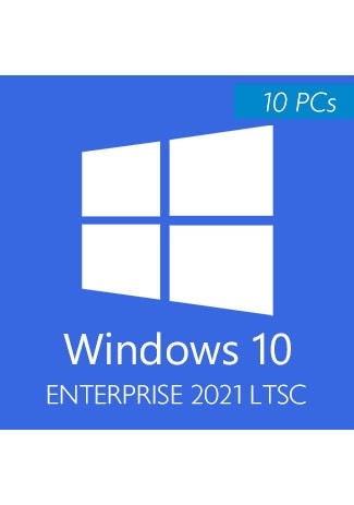 Windows 10 Enterprise 2021 LTSC - 10 PCs