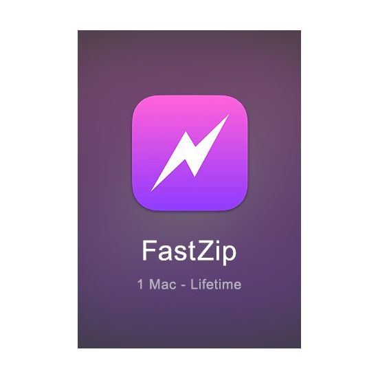 FastZip -  1 Mac/ Lifetime