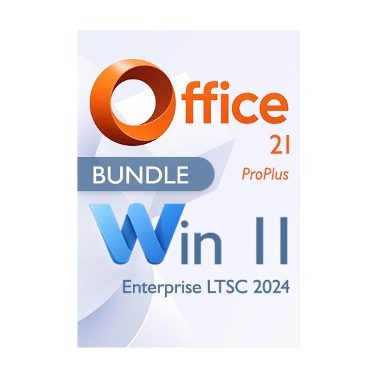 Win 11 Enterprise LTSC 2024 + Office 2021 Pro Plus Bundle