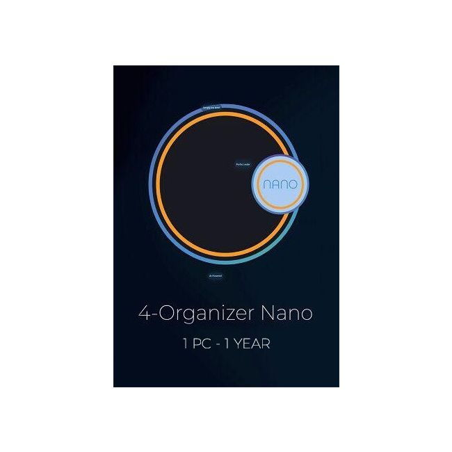 4-Organizer Nano - 1 PC/ 1 Year