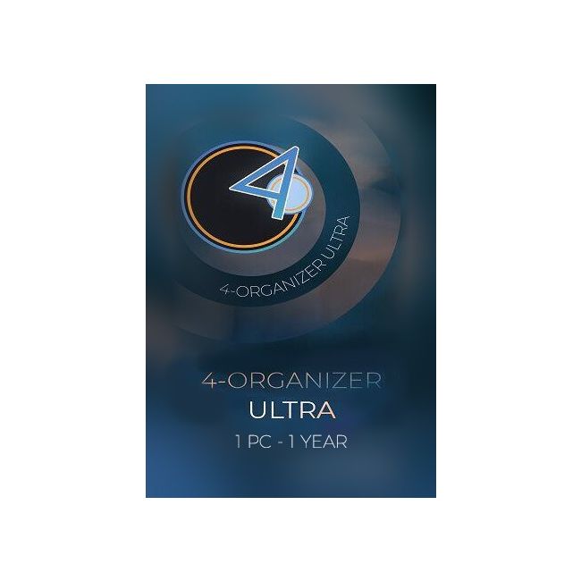 4-Organizer Ultra - 1 PC/ 1 Year