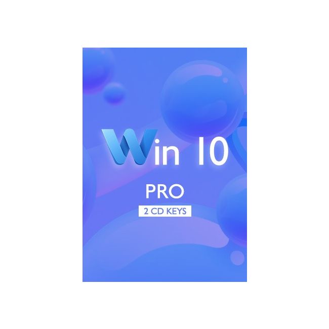 Win 10 Pro (32/64 Bit) - 2 Keys