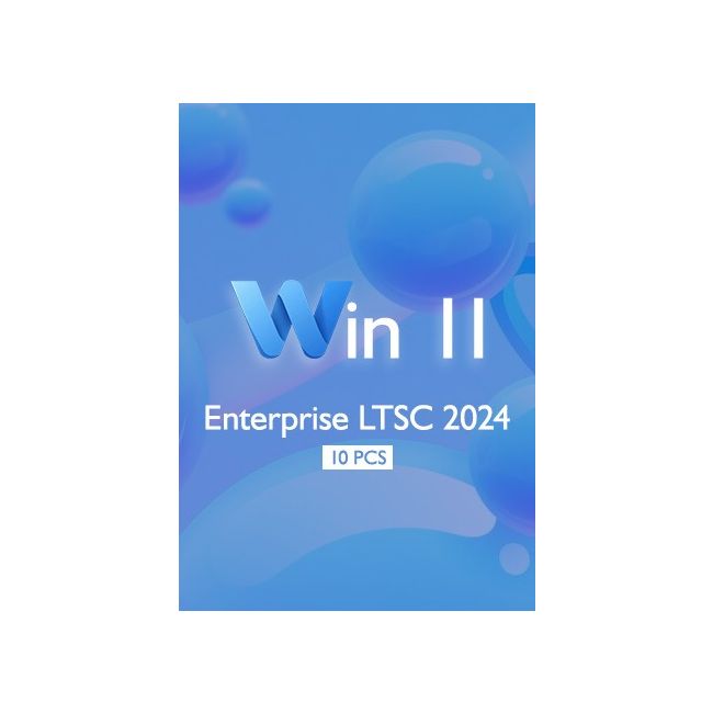 Win 11 Enterprise LTSC 2024 - 10 PCs