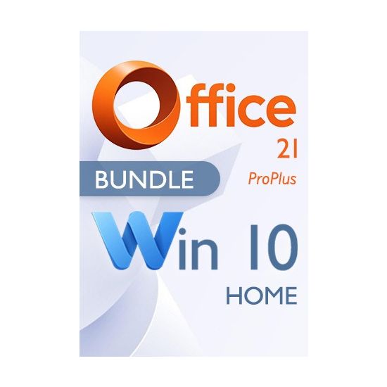 Win 10 Home + Office 2021 Pro - Bundle