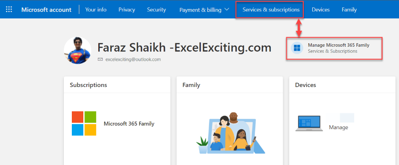 Office 365 Family