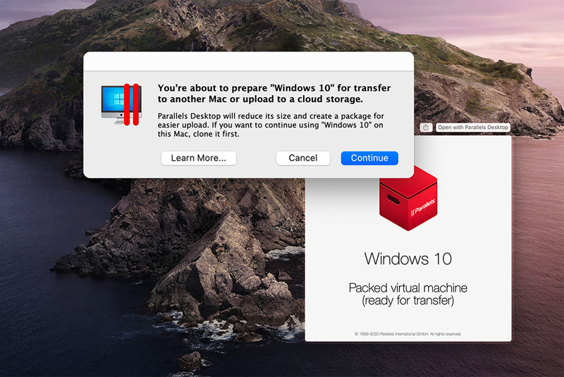 parallels pro virtual machine limitations