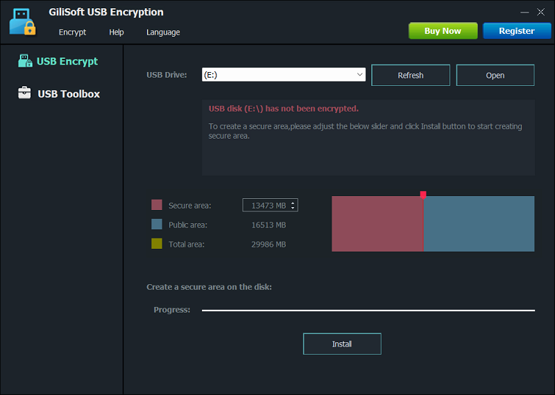 buy Gilisoft USB Encryption - 1 PC/ Lifetime