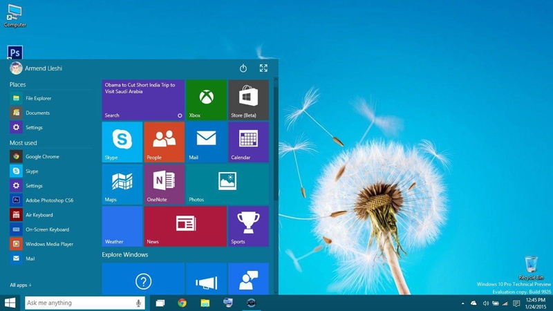 windows 10 pro 1pc